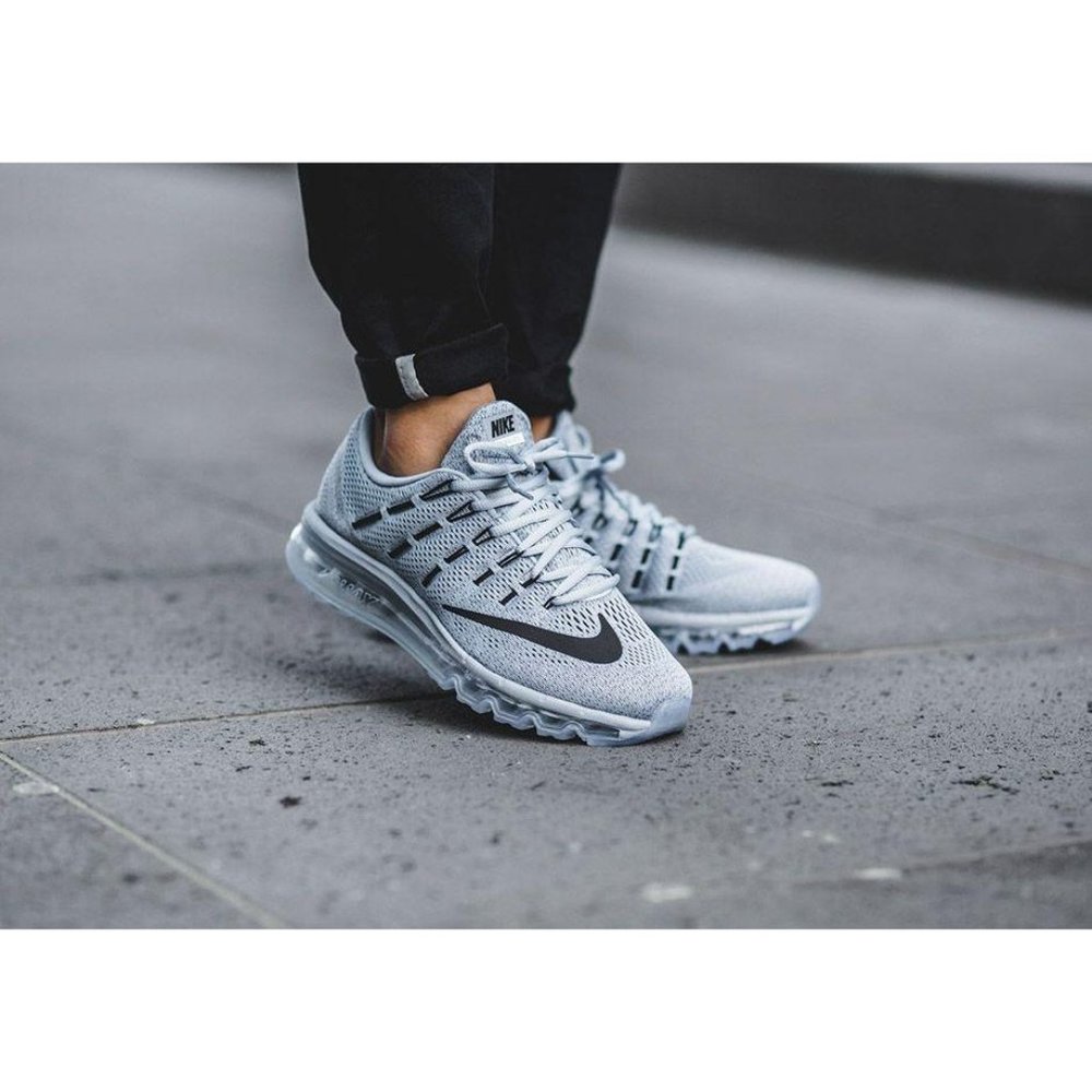 Men's Nike Air Max 2016 Blue Gray Shoes Sz 9